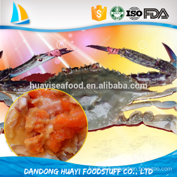 IQF FROZEN BLUE SWIMMING CRAB FOR SALE